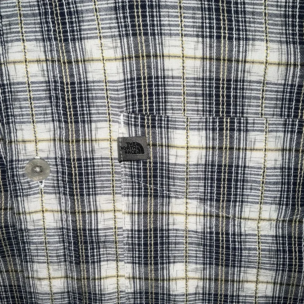 VTG 90s The North Face‎ A5 Series SS Button Up Shirt Sz XXL Plaid TNF Climbing
